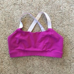 Lululemon Pink Engage Bra